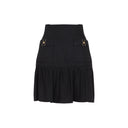 Elisabetta Franchi Linen Mini Skirt