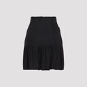 Elisabetta Franchi Linen Mini Skirt