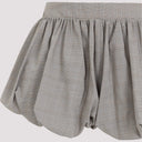 The Frankie Shop Alina Bubble Hem Shorts