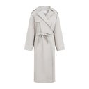 The Frankie Shop Riva Cotton Trench Coat