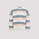 Ami Striped Crewneck Sweater