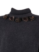 P.A.R.O.S.H. Maglia Collo Alto C/Ricamo