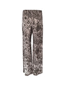 Golden Goose Golden W's Jogging Pants Viscose Twill Toile De Jouy All Over Printed