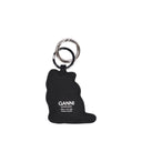 Ganni Puppy Blue Keychain