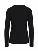La Rose Long Sleeve Ribbed T Shirt