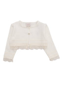 Paz Rodriguez Knit Newborn Short Cardigan "Paz V25"
