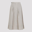 Brunello Cucinelli Cotton Midi Skirt