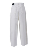 7 For All Mankind Bonnie Curvilinear Milkyway With Raw Cut