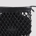 The Frankie Shop Morgan Leather Macramé Small Pouch