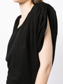 Alexander Wang Draped Shoulder Sleeveless Top