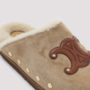 Celine Triomphe Wedge 15mm Mules
