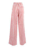 Forte Forte Pantalone مستقيم ريجا قطن معاصر