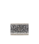 Kurt Geiger Party Eagle Silver Clutch Bag