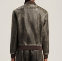 Palm Angels Classic Logo Lea Track Bomber