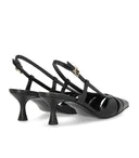 Schwarze Slingback-Pumps „Edda“ von Sergio Levantesi