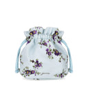 Custodia floreale Ganni celeste