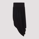 Alaïa Twisted Midi Skirt