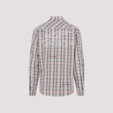 Off White Flannel Shirt