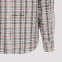 Off White Flannel Shirt