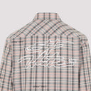 Off White Flannel Shirt