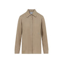 Max Mara Falasco Linen M Logo Shirt