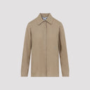 Max Mara Falasco Linen M Logo Shirt