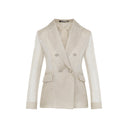 Max Mara Pianoforte Slogan Organza Jacket