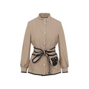 Valentino Caban Embroidered Logo Vg Jacket