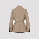 Valentino Caban Embroidered Logo Vg Jacket