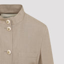 Valentino Caban Embroidered Logo Vg Jacket