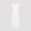 Valentino Embroidered Midi Dress