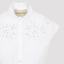 Valentino Embroidered Midi Dress