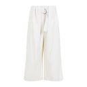 Loewe Cropped Belted Trousers
