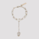 Alexander Mc Queen Pavè Skull Bracelet