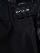 Cuello alto de parka arctic de lana con gorra doble negra