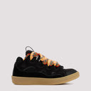 Lanvin Leather Curb Sneakers