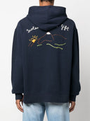 President`s Hoodie P`s Organic Sweater Embroidered Flower