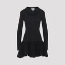 Alaïa Ruffle Mini Dress