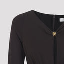 Elisabetta Franchi Jersey Brown Gown