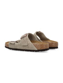 Birkenstock platte schoenen beige