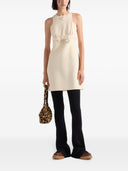 Prada Bow Detailing Short Dress