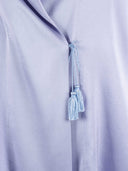فورتي فورتي Camicia Incrociata Raso Seta لامعة قابلة للتمدد