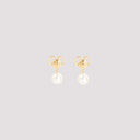 Valentino Garavani V Logo Signature Pearl Earrings