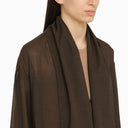 Philosophy Brown Wool Blend Over Jacket