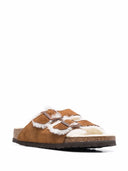 Birkenstock Arizona Shearling Mink, Suede Leather