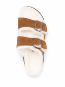 Birkenstock Arizona Shearling Mink, Suede Leather