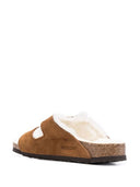 Birkenstock Arizona Shearling Mink, Suede Leather