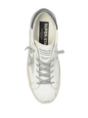 Golden Goose Super Star Leather Upper And Heel Suede Star And Spur