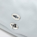 Borsa mini postina grigio chiaro Zanellato