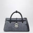 Zanellato Small Blue Denim Bag